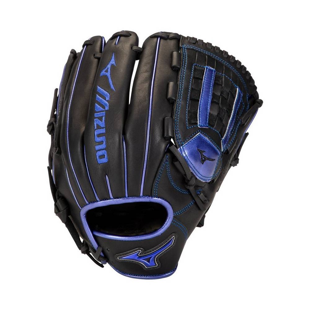 Luva Baseball Mizuno MVP Prime SE Pitcher 12" - Homem - Pretas/Azul Marinho - HYXRS9432